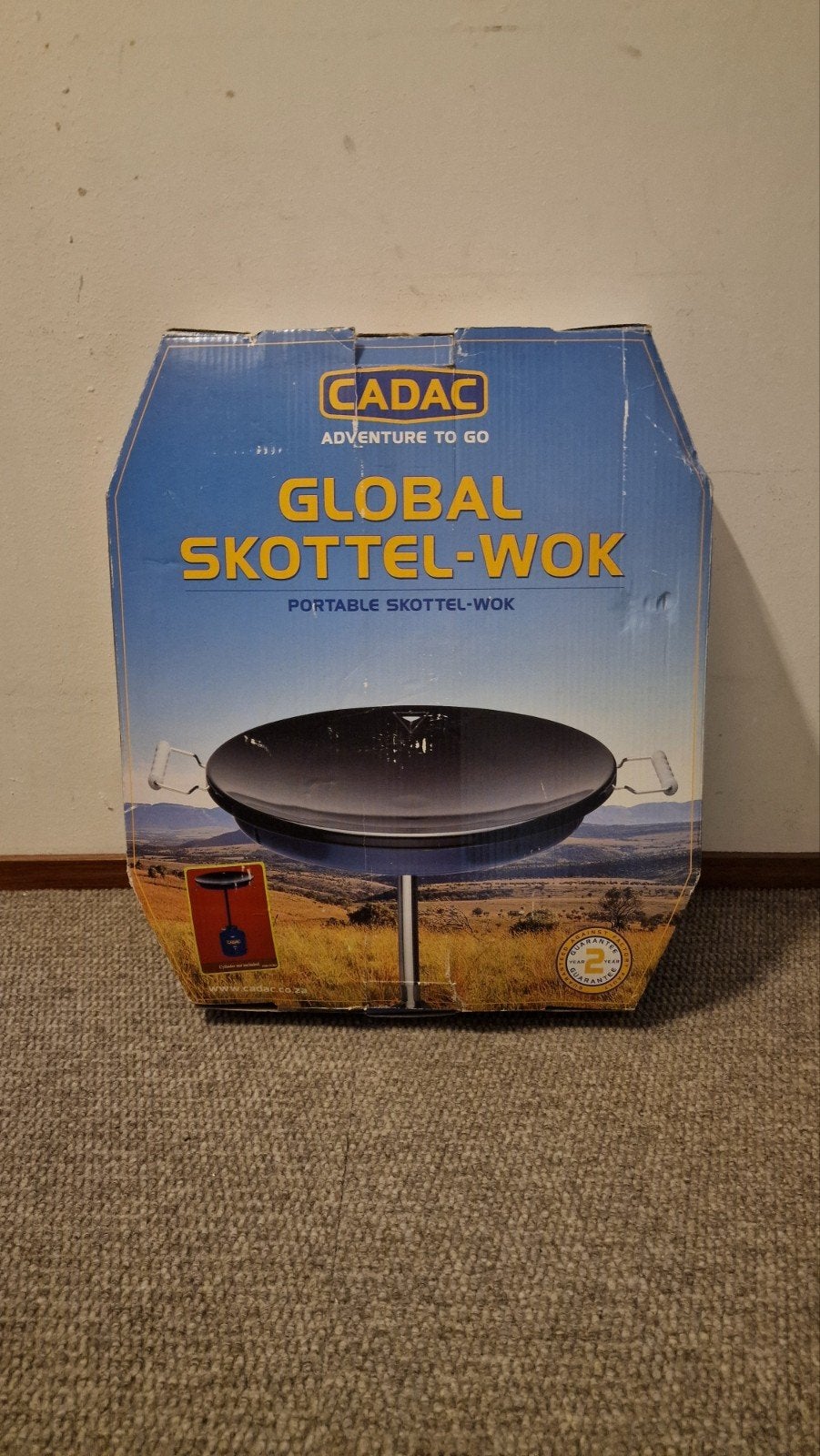 Cadac Skottelbraai / Global Skottel-Wok
9550 HP, Ophalen, Zo goed als nieuw, Cadac