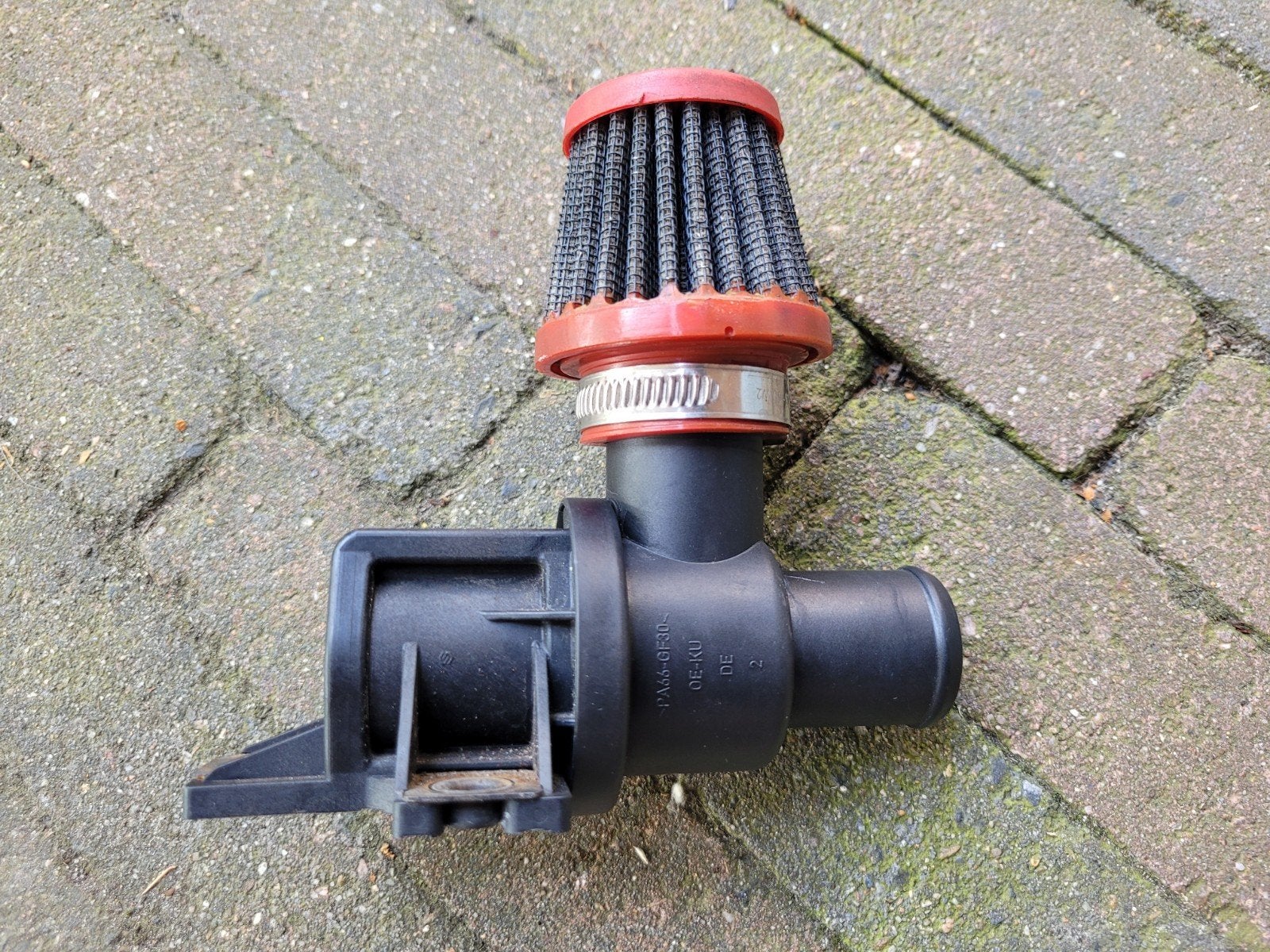 Abarth pop off filter turbo drukklep BMC met Pierburg klep, Ophalen of Verzenden, Gebruikt, Fiat