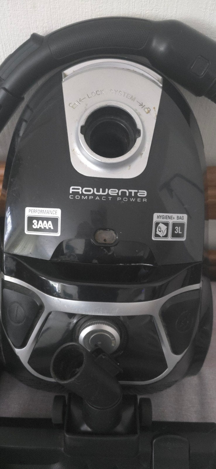 Rowenta Compact Power 3AAA Stofzuiger, Gebruikt, Ophalen of Verzenden, Sledestofzuiger, Minder dan 1200 watt