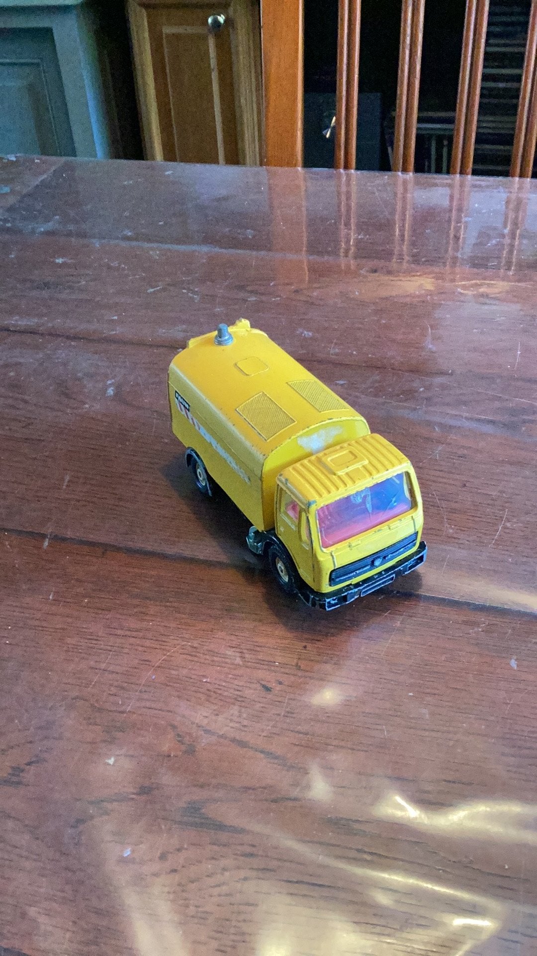 Corgi mb faun veegwagen 1:50, Ophalen of Verzenden, Gebruikt, Bus of Vrachtwagen, Corgi