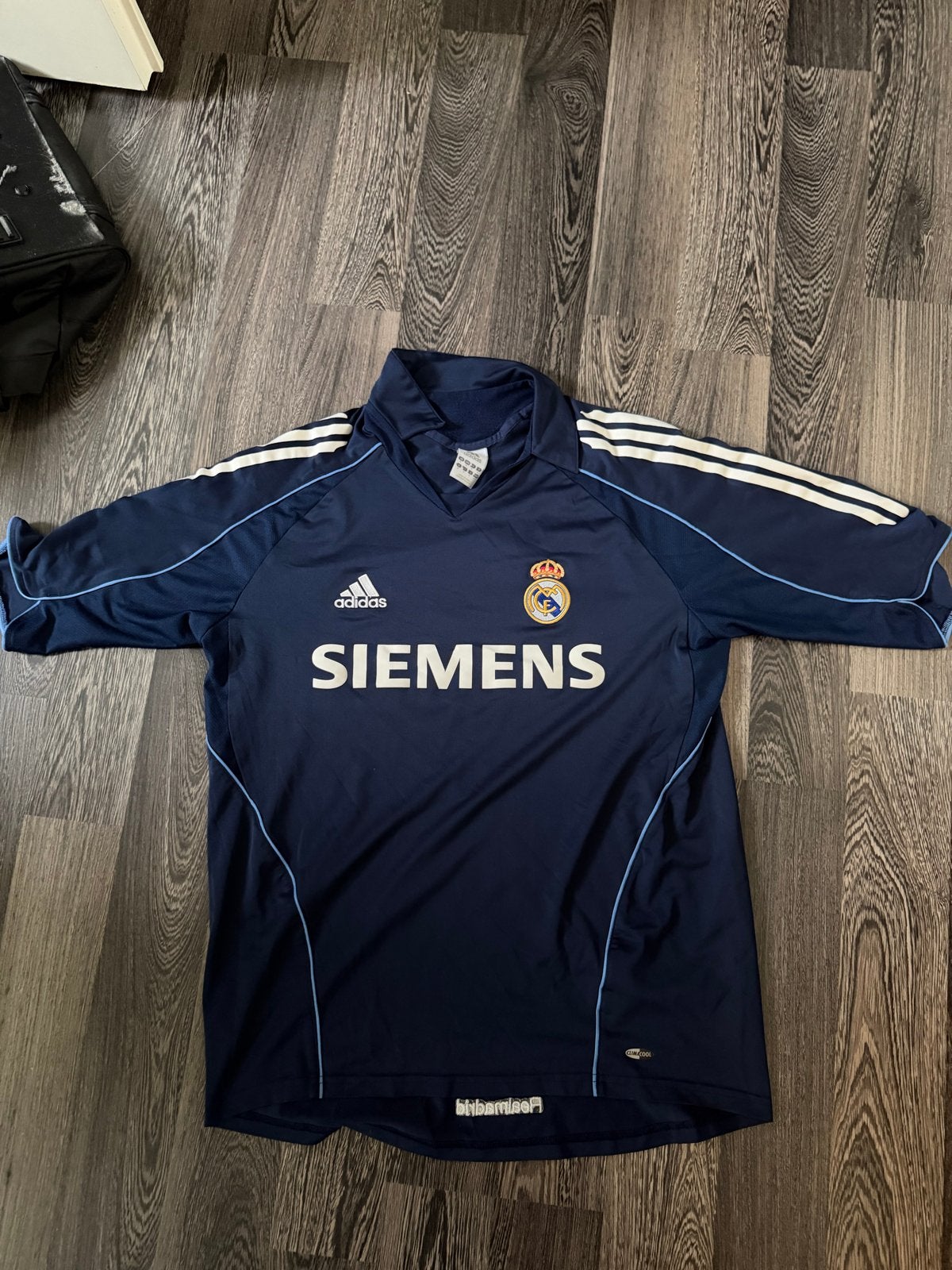 Real Madrid Siemens Adidas Shirt Maat M, Maat M, Verzenden, Zo goed als nieuw, Shirt