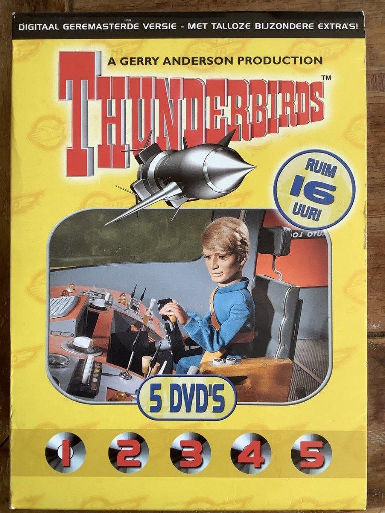 Thunderbirds 5 dvd box, Sealed Ned. Ondert., Tekenfilm, Ophalen of Verzenden, Nieuw in verpakking, Alle leeftijden