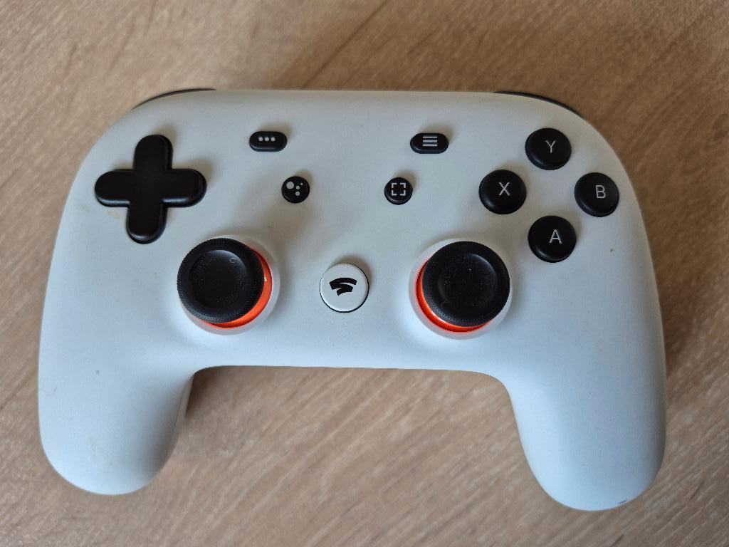 Google Stadia Controller-Standaard H2B, Ophalen of Verzenden, Zo goed als nieuw, Google Stadia