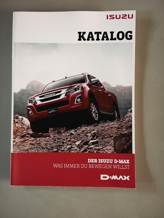 Isuzu D Max Katalog + Prijzen 3 / 2019 24 pag. Duits, Boeken, Verzenden, Zo goed als nieuw
