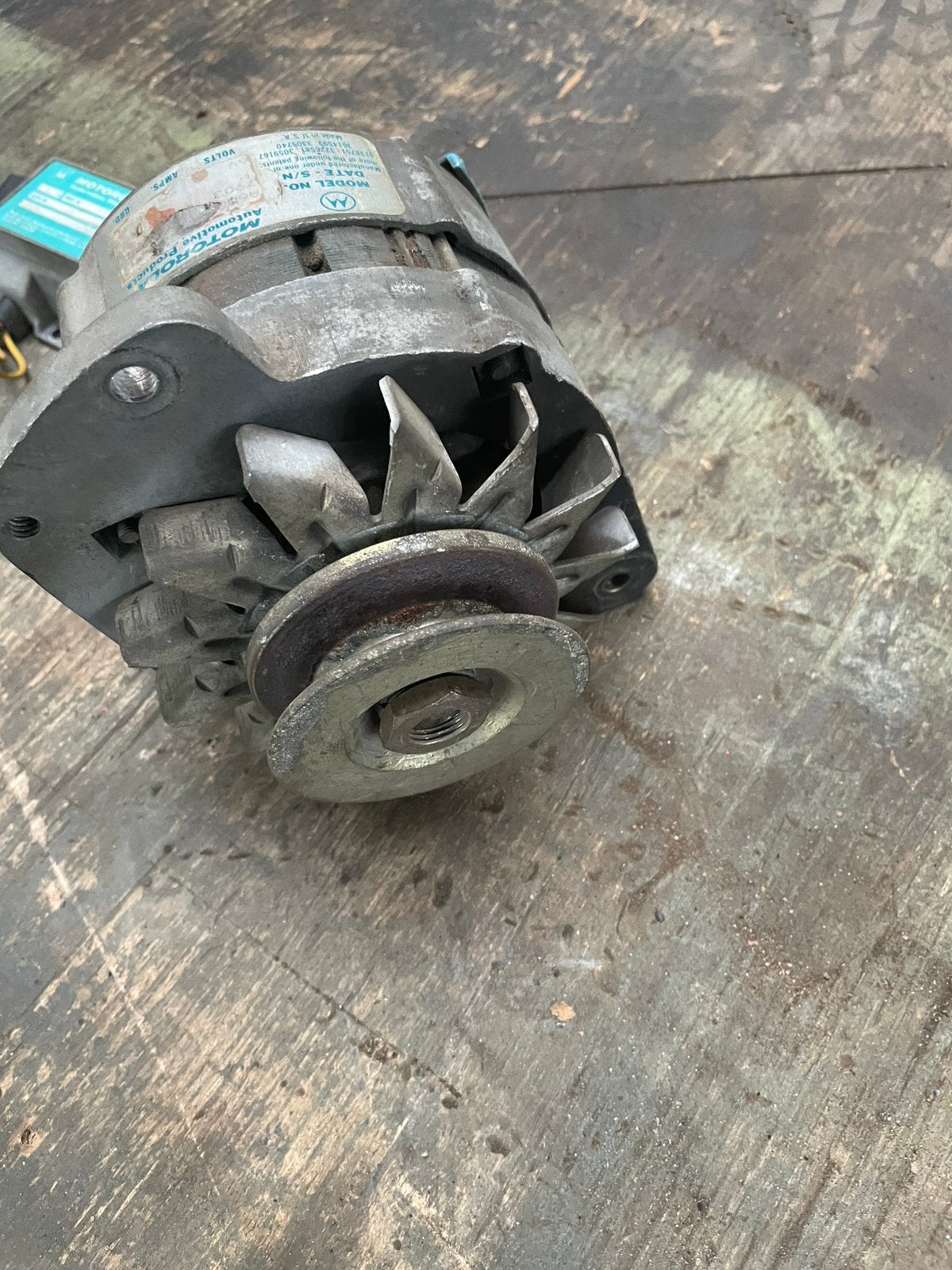Mercedes w136 of w187 , 6 volt dynamo en accu., Auto-onderdelen, Ophalen, Gebruikt, Mercedes-Benz