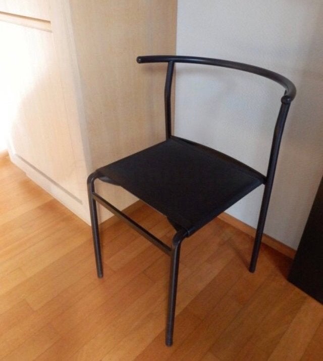 6x Philip Starck design stoelen, Ophalen, Gebruikt, Zwart, Metaal