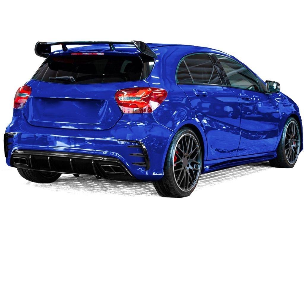 Set Canard Spoiler Mercedes A Klasse W176 Glans Zwart, Verzenden, Automotive Parts, A.parts@hotmail.nl, Trasmolenlaan 12 3447 GZ Woerden