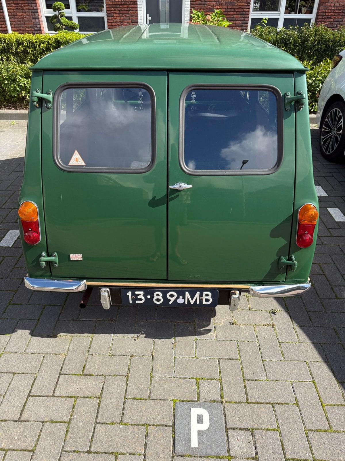 Mini 1000 VAN 1976, Auto's, Voorwielaandrijving, Zwart, 4 cilinders, Handgeschakeld