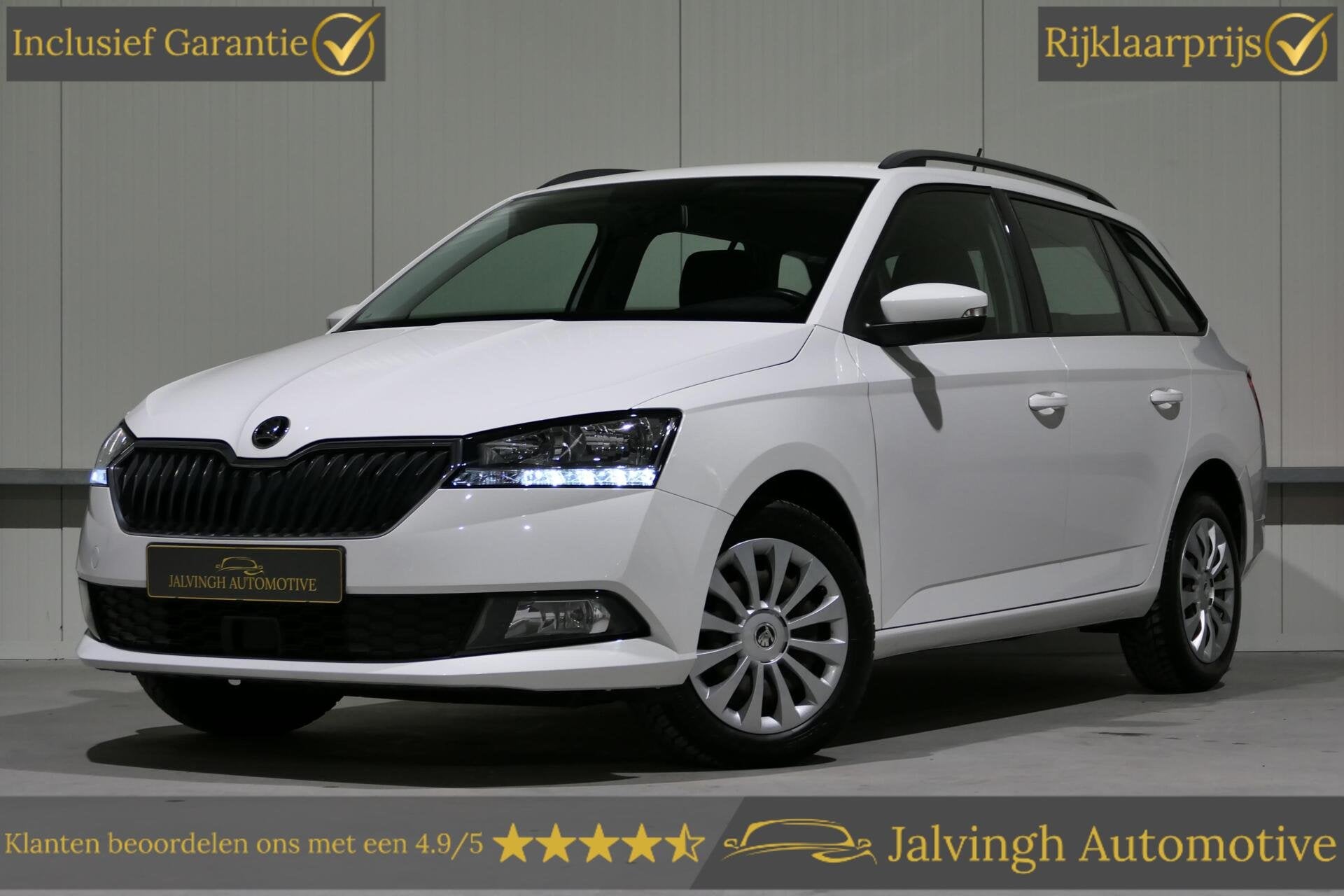 Skoda Fabia Combi 1.0 TSI Ambition|PDC|Carplay|Cruise contro, Stof, Gebruikt, 95 pk, 1036 kg
