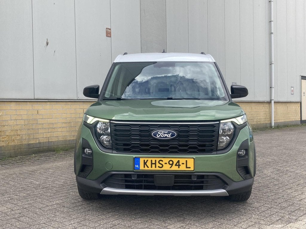 Ford Tourneo Courier Active 1.0 Ecoboost 125 pk Automaat Uni, Auto's, Ford, Gebruikt, Zwart, 14 km/l, Bedrijf