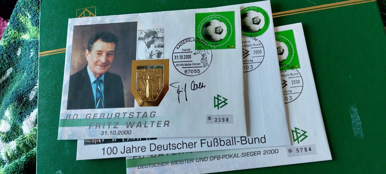 voetbal 2000 Duitsland enveloppen, Ophalen of Verzenden, Zo goed als nieuw, Buitenlandse clubs, Overige typen