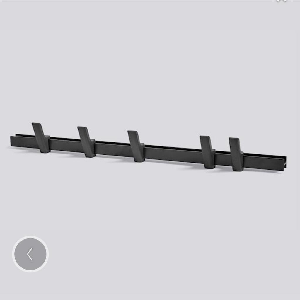 Hay beam kapstok charcoal 90 cm, Huis en Inrichting, Woonaccessoires | Kapstokken, Wandkapstok, Ophalen of Verzenden, Zo goed als nieuw