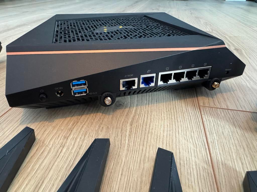 ASUS ROG Rapture GT-AX11000 Gaming Router, Ophalen of Verzenden, Gebruikt, Router