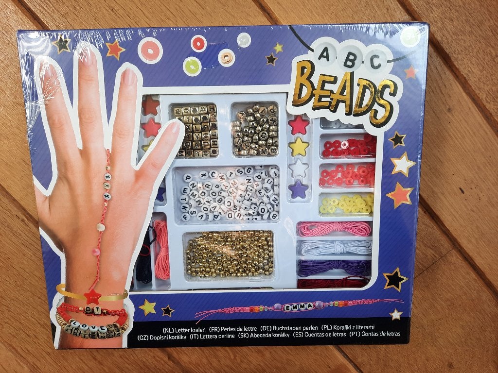 Creative Craft ABC Beads Letterkralen, Ophalen of Verzenden, Nieuw, Kraal
