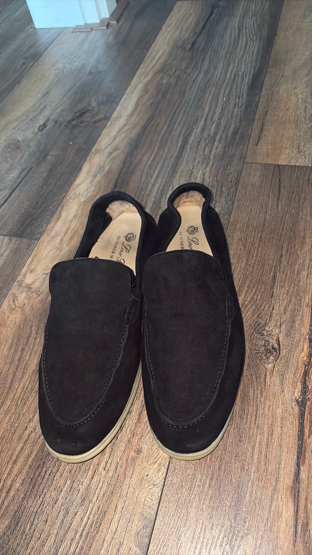 Loro piana loafers heren maat 44, Ophalen of Verzenden, Zo goed als nieuw, Blauw, Loafers
