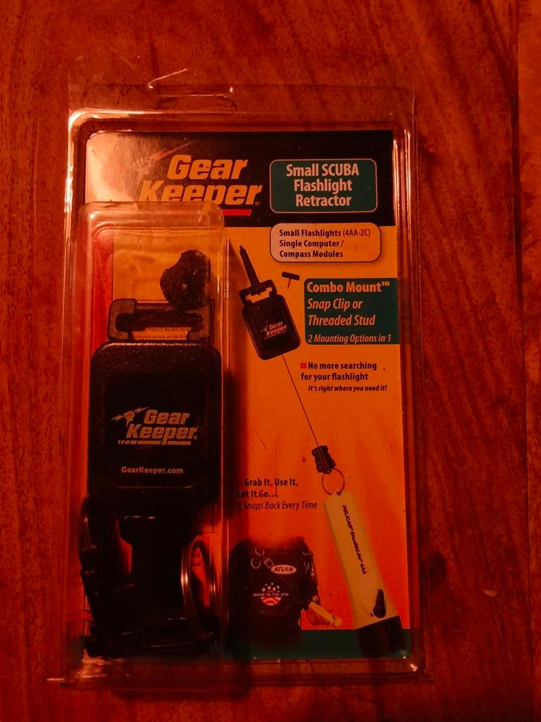 Gear Keeper Kleine Duiklamp Retractor - Nieuw in verpakking, Ophalen of Verzenden, Nieuw, Overige typen