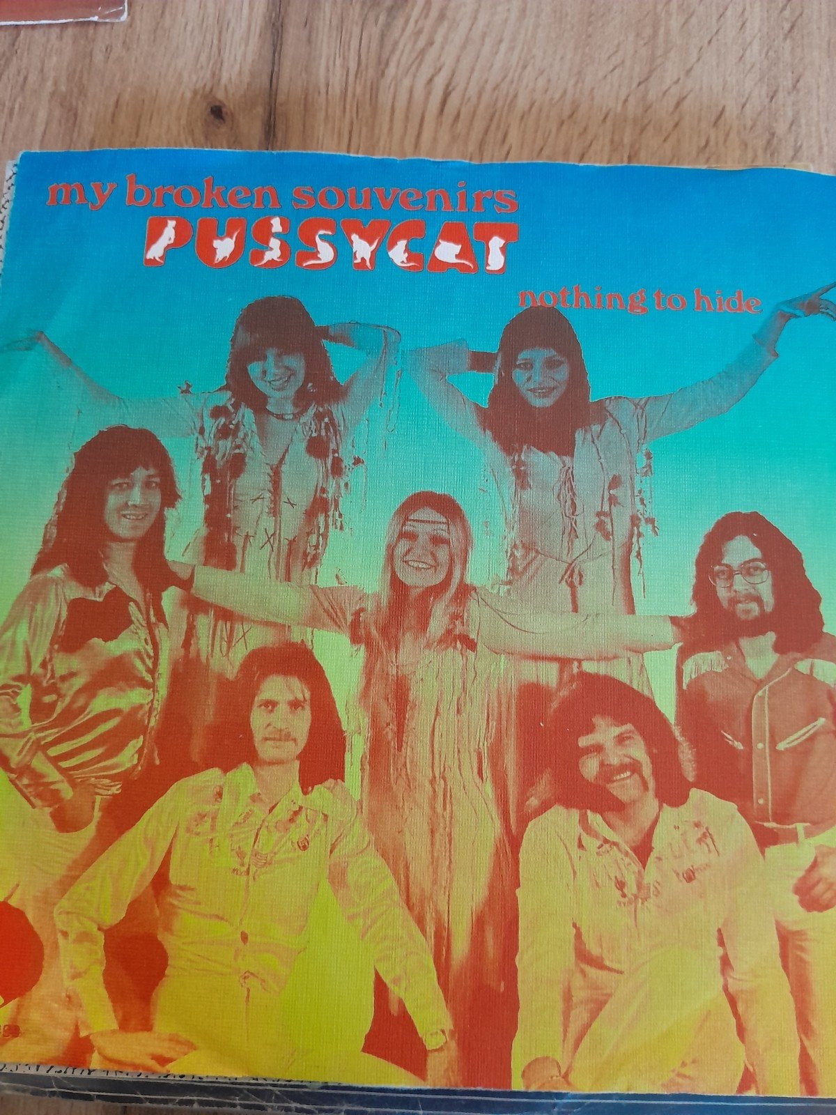 Pussycat 7inch my broken souvenirs, Ophalen of Verzenden, Zo goed als nieuw, Pop