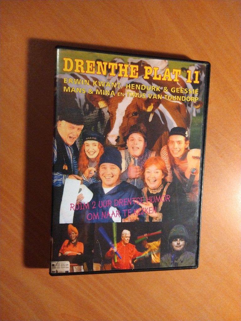 Dvd Drenthe plat 11., Alle leeftijden, Ophalen of Verzenden, Zo goed als nieuw, Stand-up of Theatershow