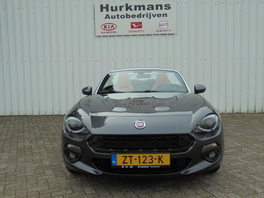 Fiat 124 Spider 1.4 MULTIAIR 140PK TURBO LEER-NAVI NL-AUTO, Auto's, Fiat, 1025 kg, Achterwielaandrijving, Euro 6, 4 cilinders