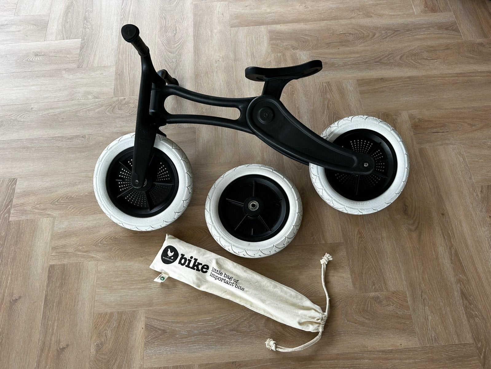 Wishbone bike recycled edition, Ophalen, Zo goed als nieuw, Loopfiets