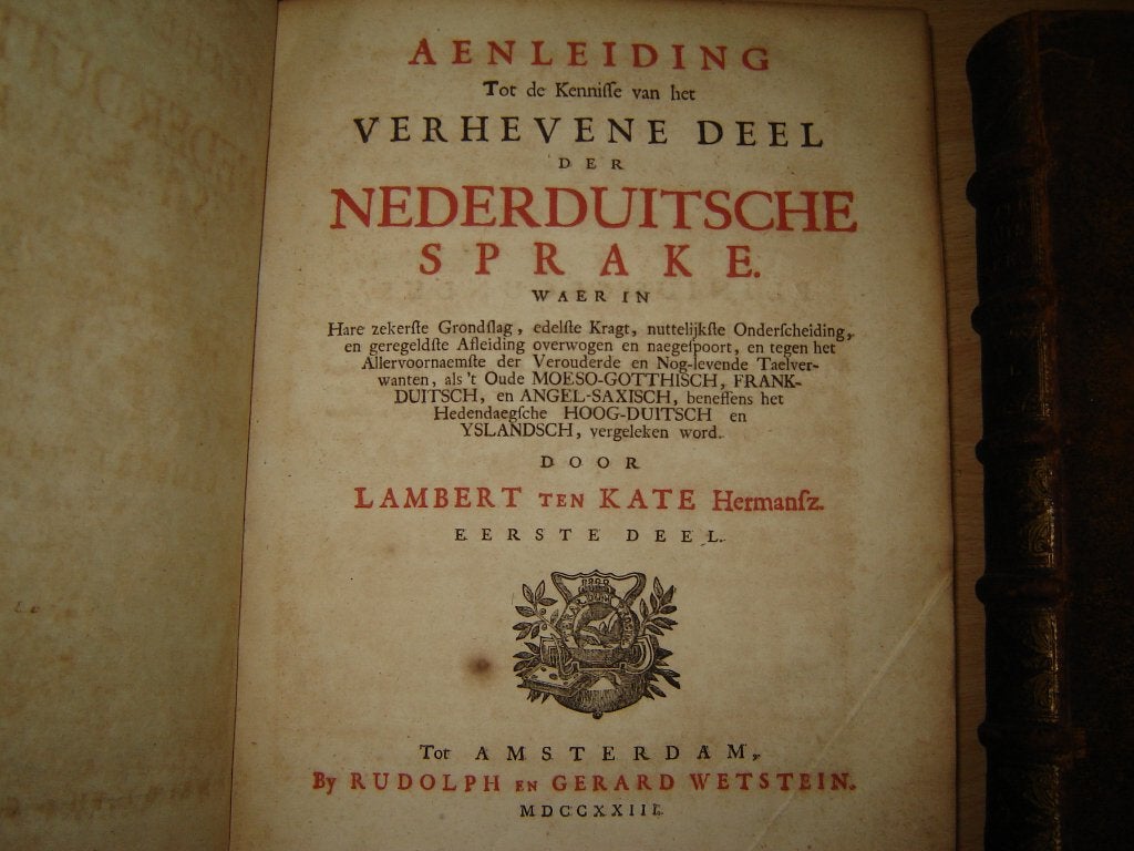 1723 Nederduitsche Sprake, Ophalen