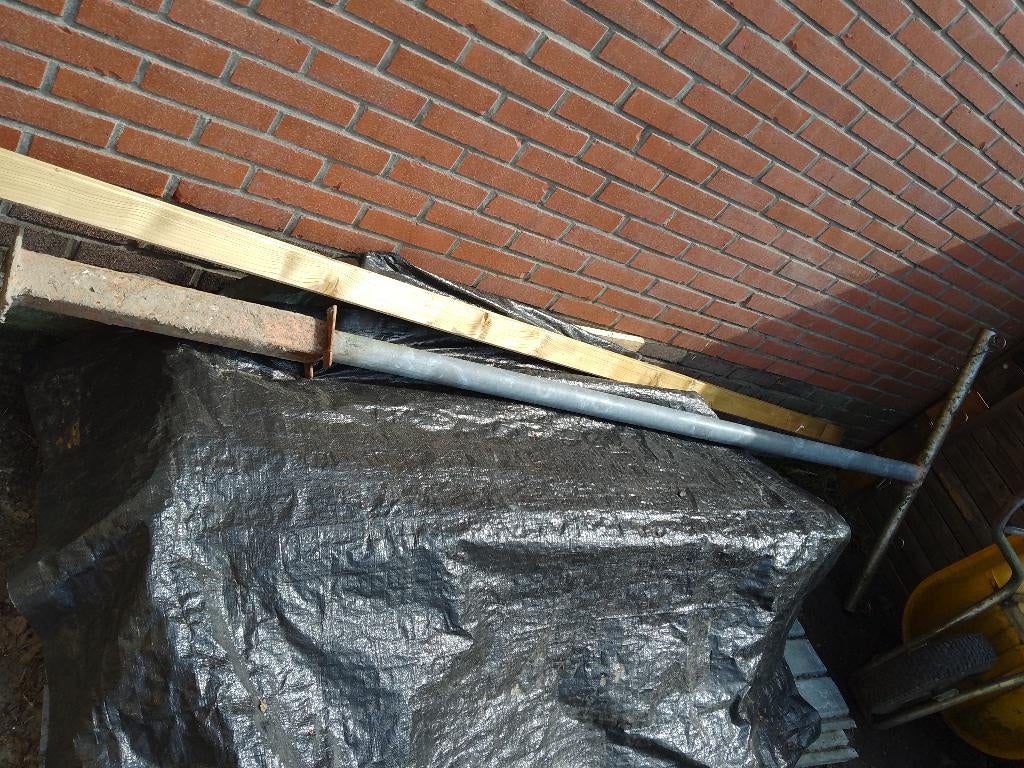 metalen paal gratis, Ophalen, Gebruikt, Minder dan 180 cm, Palen