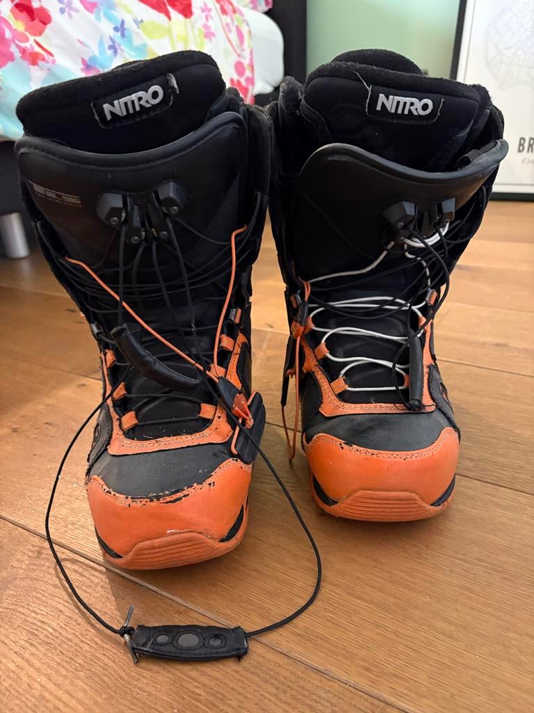 Nitro Anthem snowboardschoenen 42-43, Sport en Fitness, Snowboarden, Ophalen, Gebruikt, Snowboots