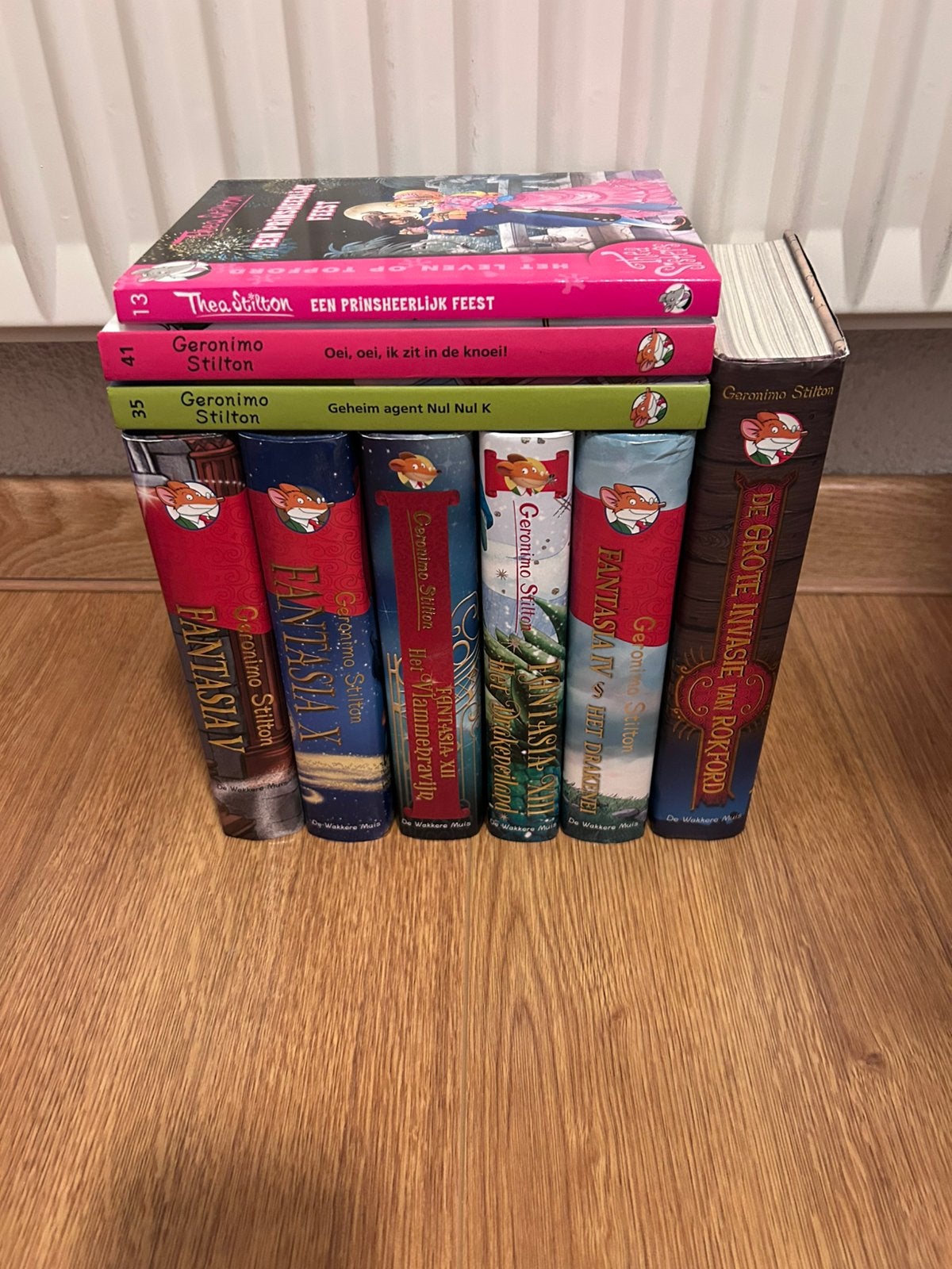Geronimo en Thea Stilton boeken, Boeken, Ophalen, Zo goed als nieuw