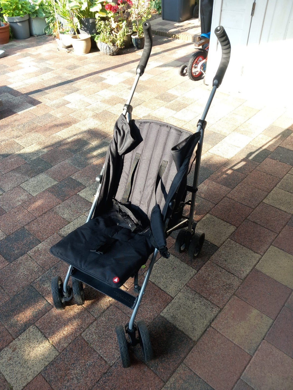 Buggy, Ophalen, Zo goed als nieuw, Overige merken, Voetenzak