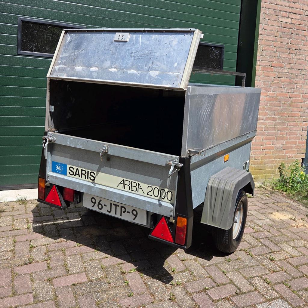SARIS ARBA Bagagewagen | Aanhanger met Laadklep, Ophalen, Gebruikt