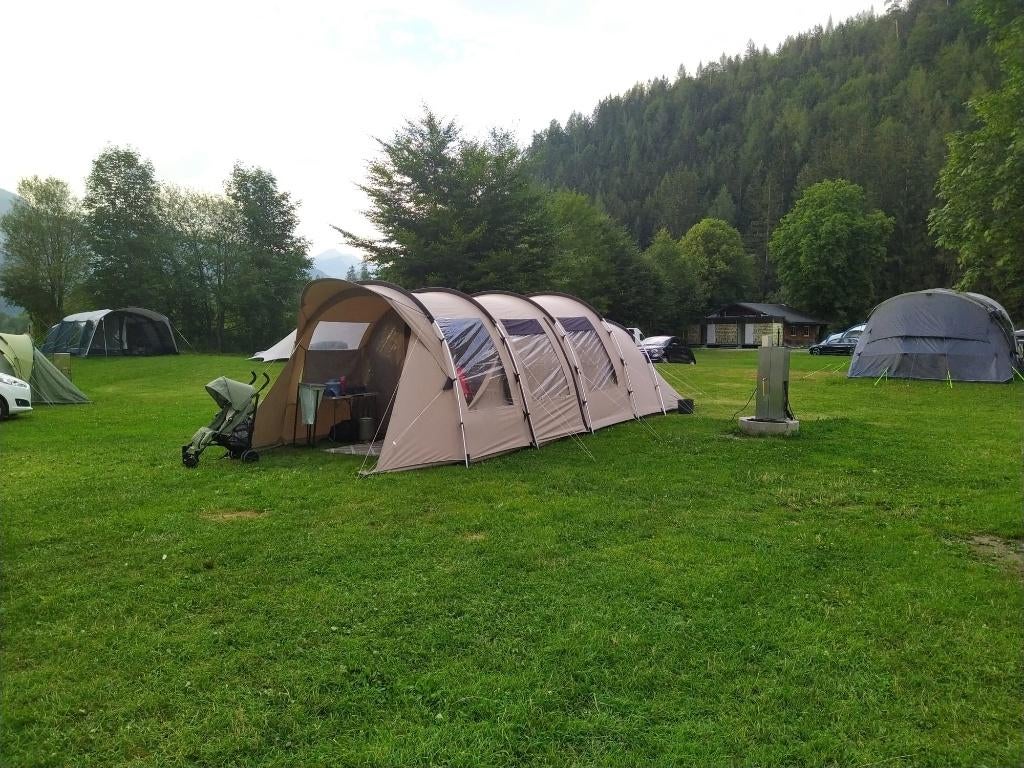 Redwood Tunneltent 6 persoons, Caravans en Kamperen, Ophalen, Zo goed als nieuw, Tot en met 6