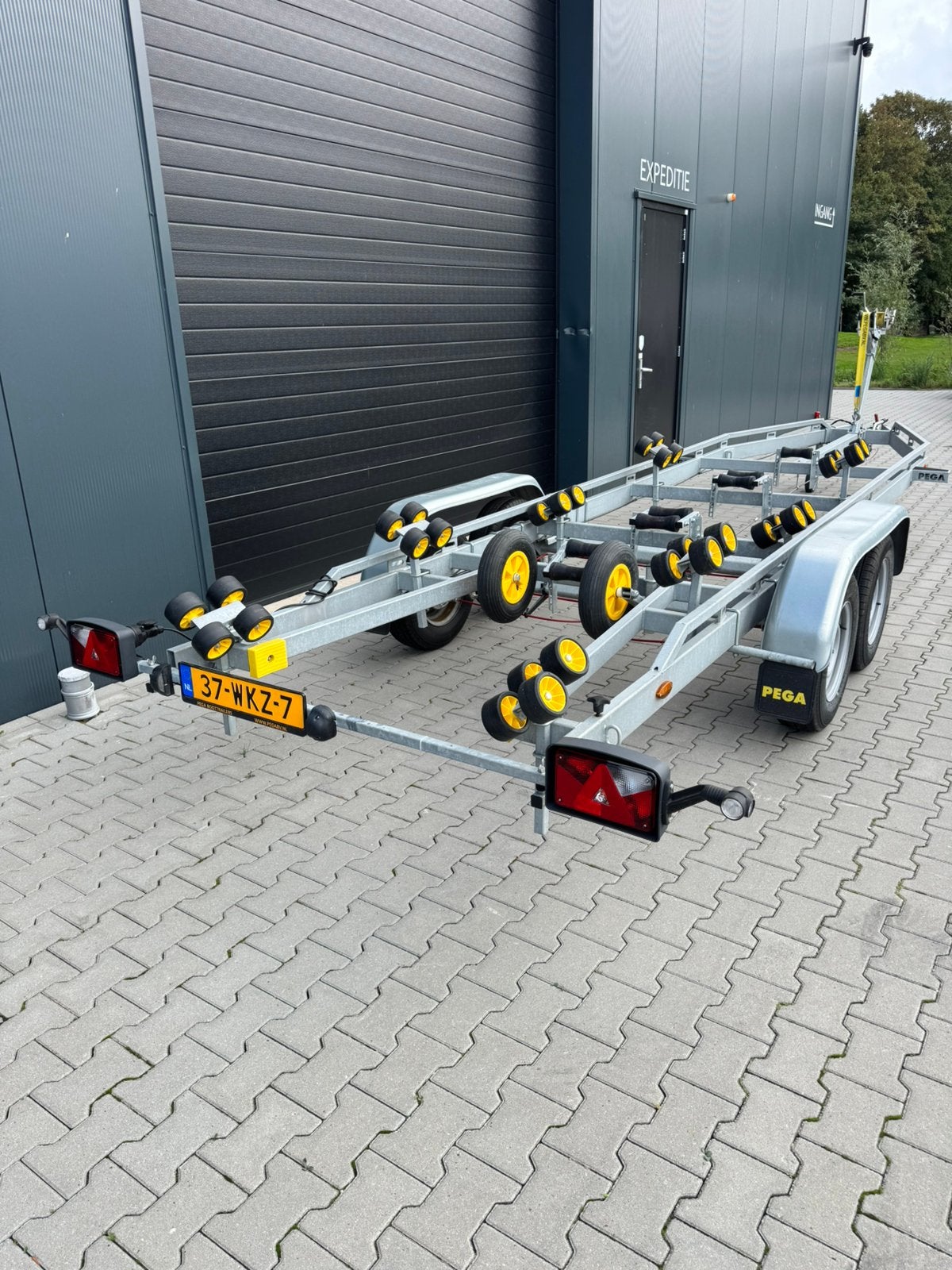 Pega Boottrailer VB-Liner 2000kg, Watersport en Boten, Info@admiraal-watersport.nl, Westrak 15, Pega, Ophalen of Verzenden