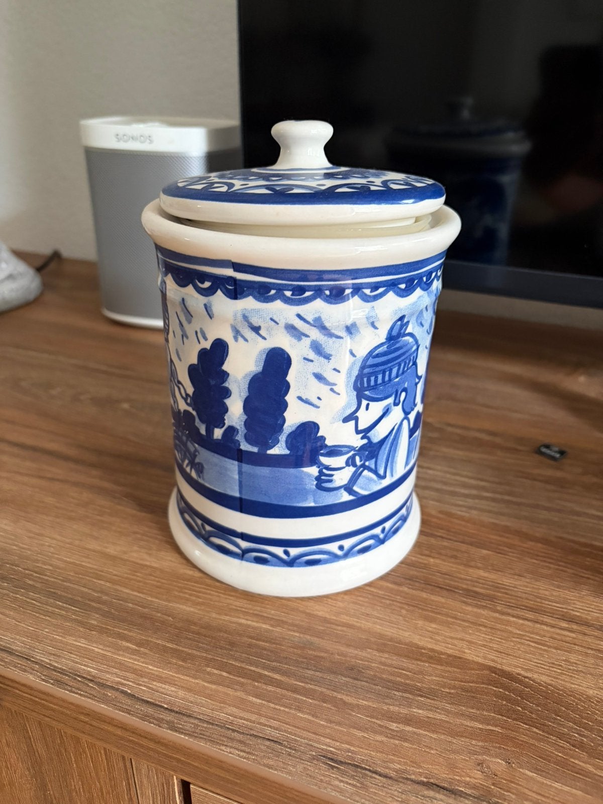 BLOND AMSTERDAM DELFTS BLAUW VOORAARDSPOT, Huis en Inrichting, Keuken | Servies, Ophalen, Overige typen, Zo goed als nieuw, Aardewerk