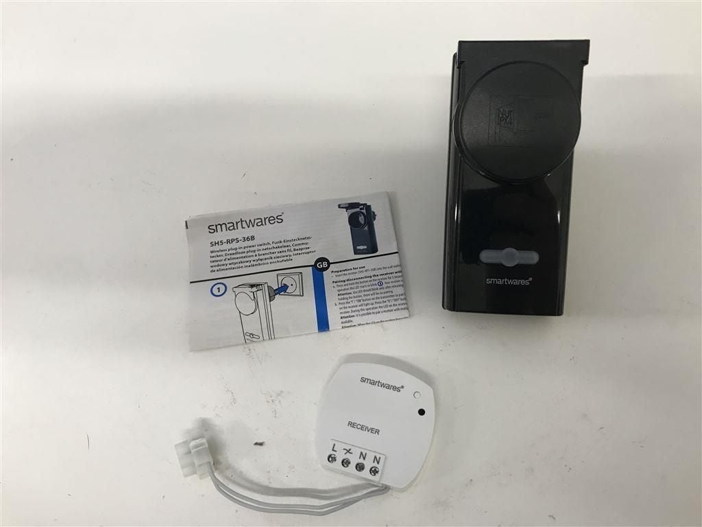 Smartwares ontvanger SH5-RPS-36B & SH5-RBS-04A, Ophalen of Verzenden, Gebruikt