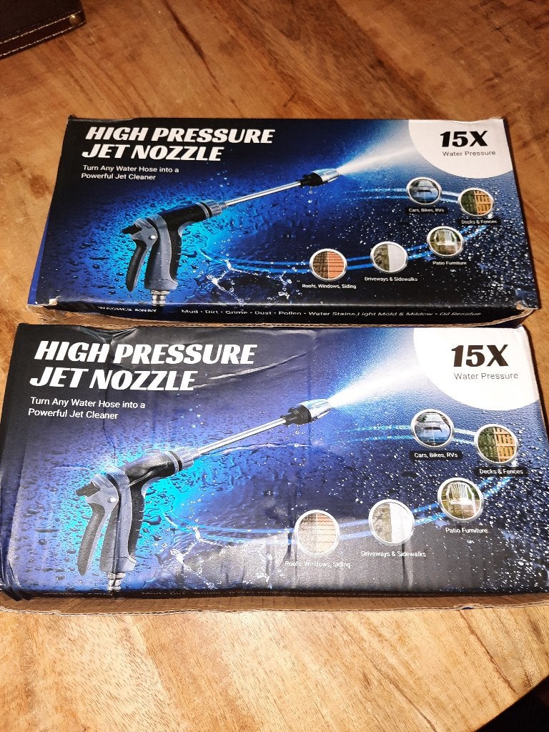 2x High Pressure Jet Nozzle / Turbo Washer, Ophalen of Verzenden, Nieuw, Elektrisch