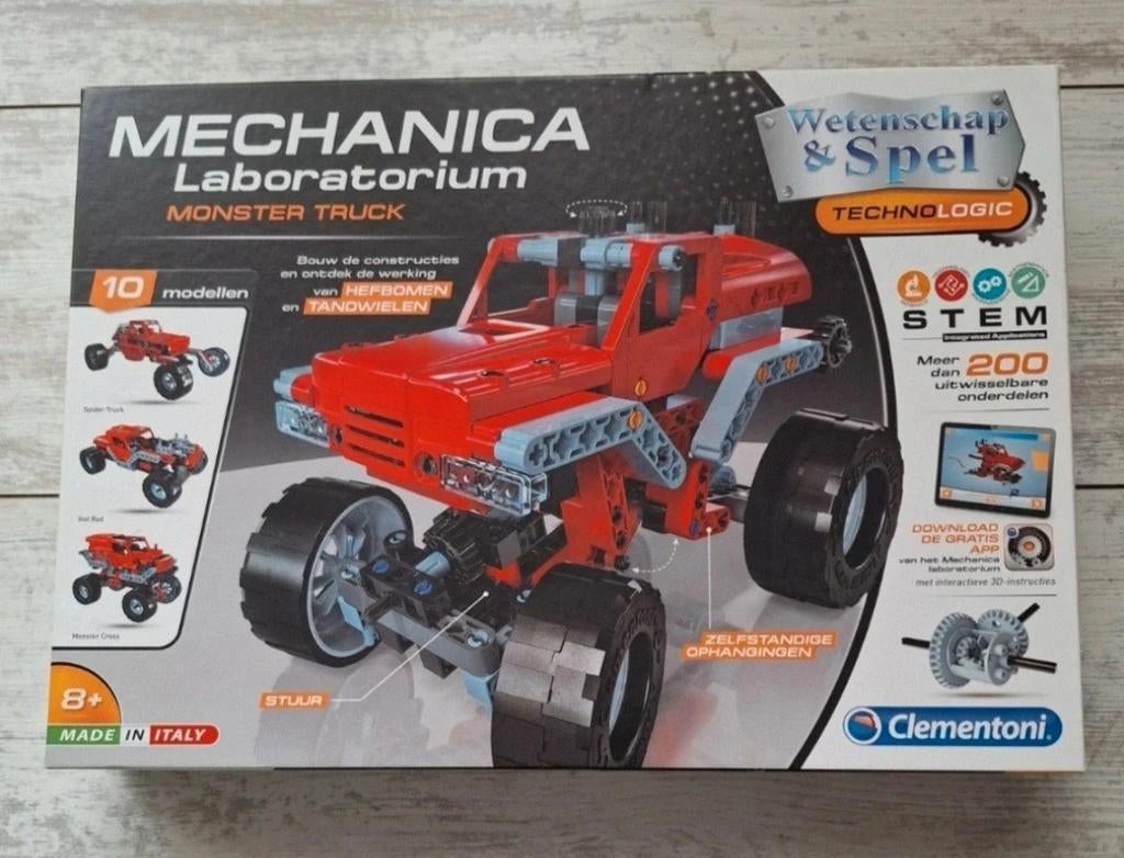 Clementoni Mechanica Laboratorium Monster Truck (nieuw), Ophalen of Verzenden, Nieuw, Overige merken