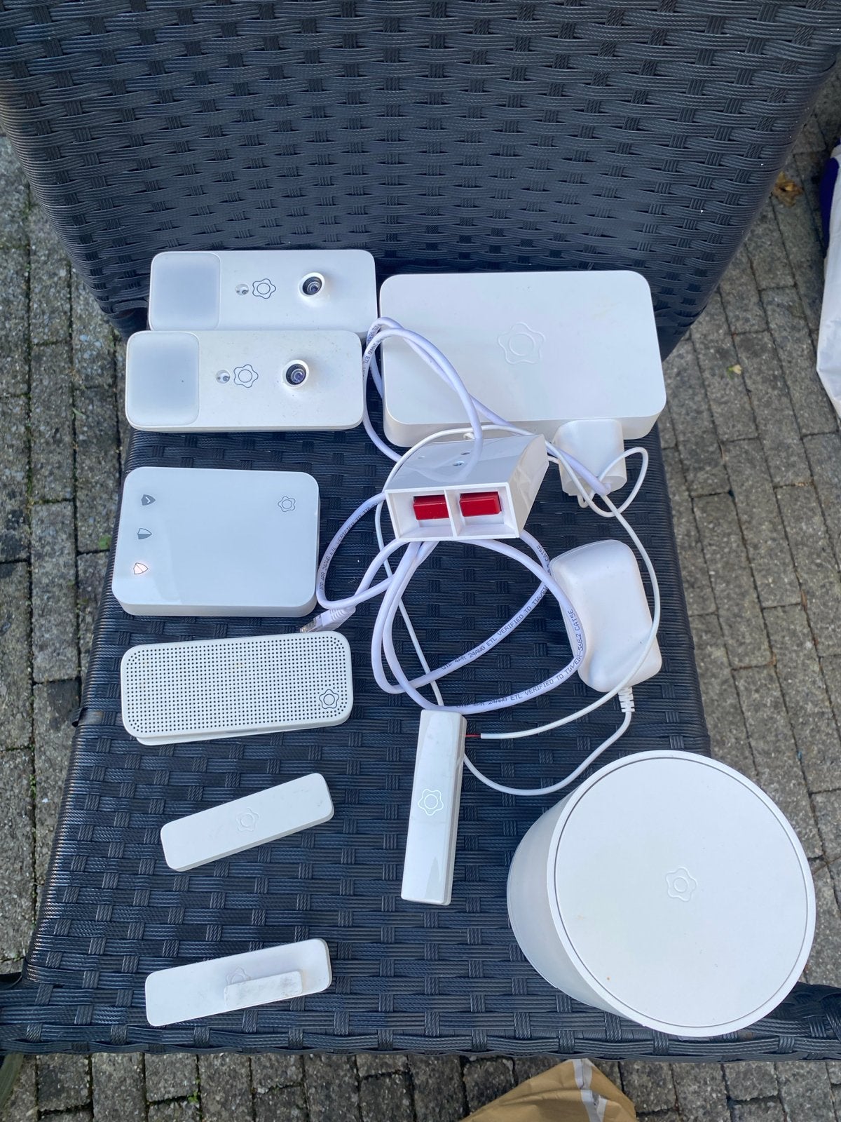 verisure alarmsysteem met diverse sensoren en camera's, Ophalen of Verzenden, Compleet systeem, Draadloos, Beweging