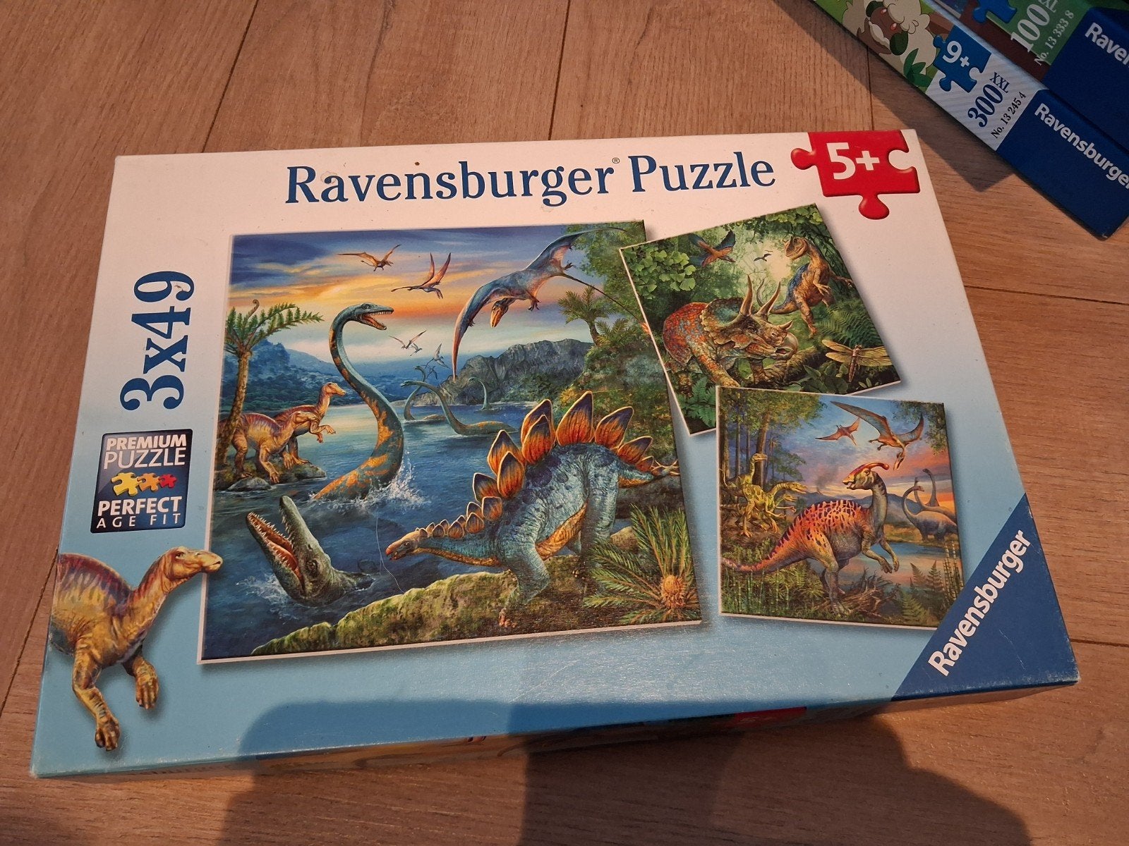 dino puzzels, Ophalen of Verzenden, Minder dan 500 stukjes, Zo goed als nieuw