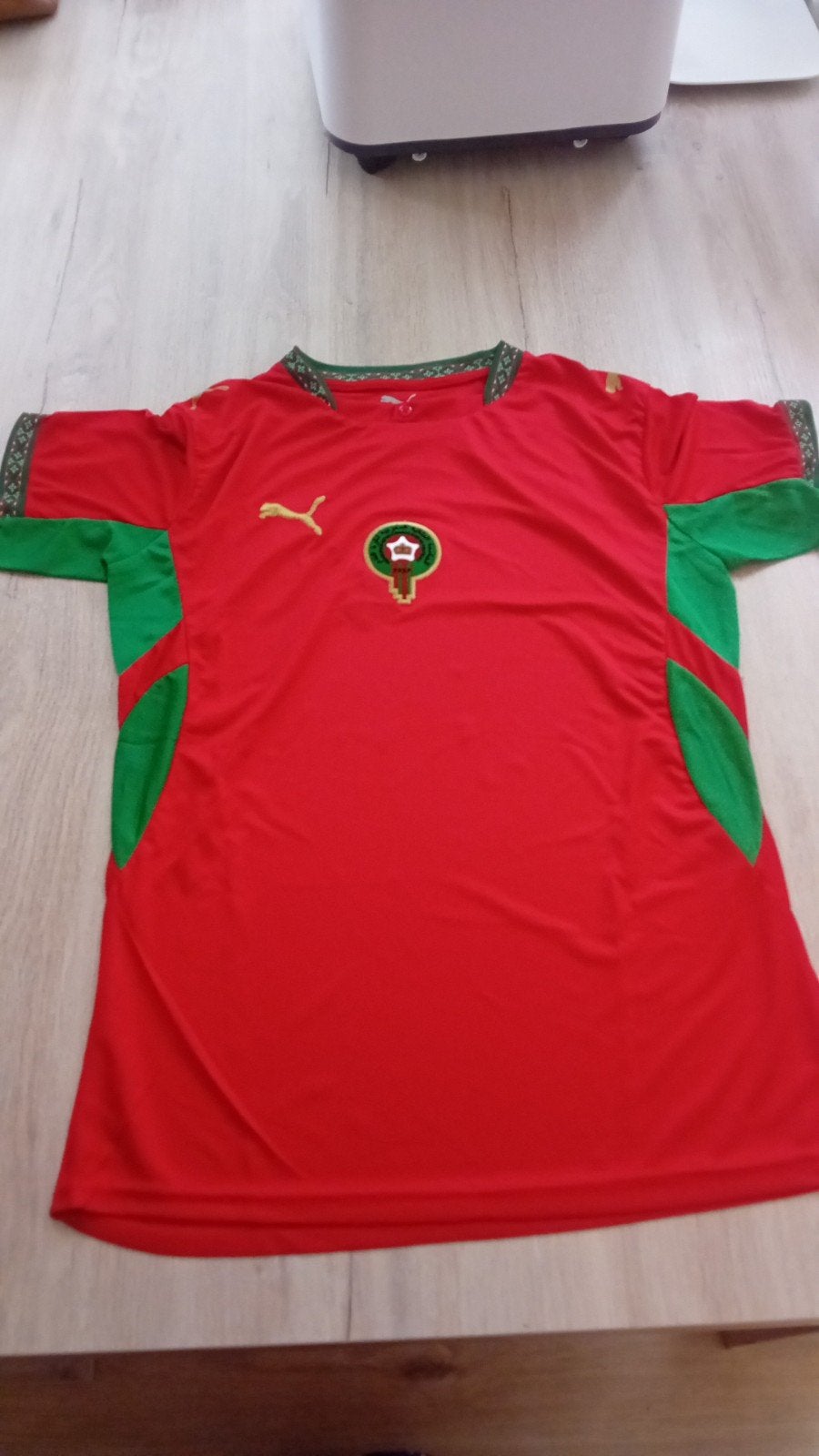 Marokkaanse Thuisshirts 2026 - Rood & Wit (M t/m 2XL), Ophalen of Verzenden, Nieuw, Overige maten, Rood