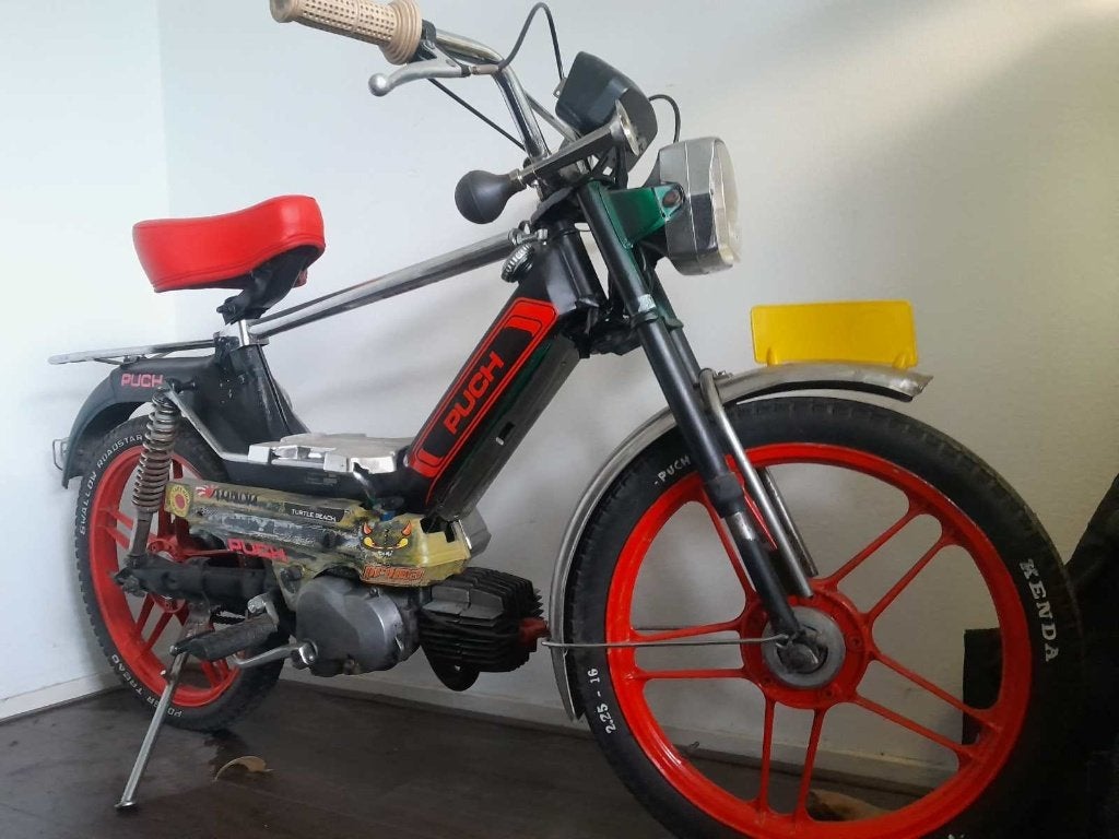 Puch Maxi kickstart, Fietsen en Brommers, Ophalen, Gebruikt, Maximaal 45 km/u, 70 cc