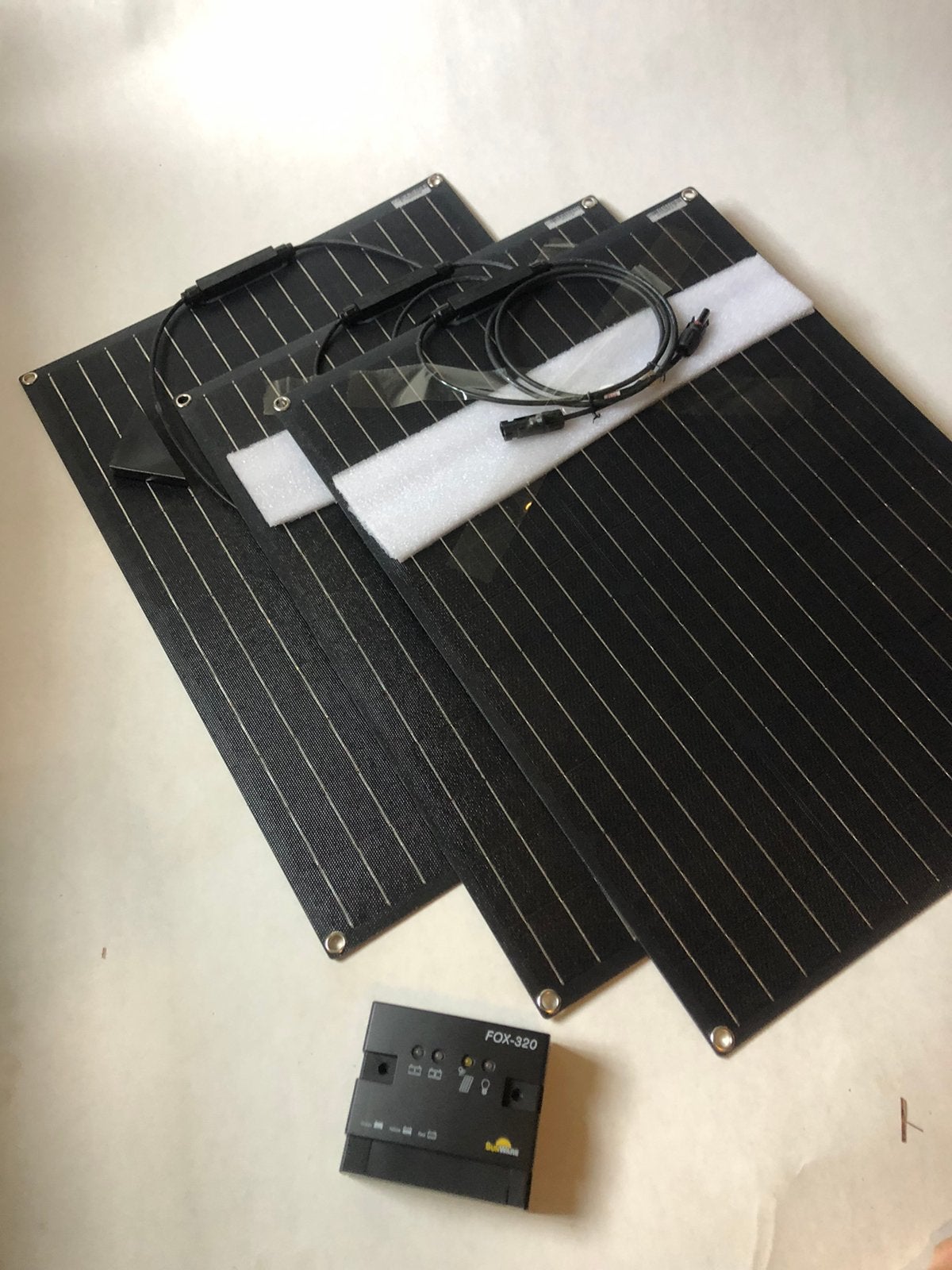 Flexibele zonnepanelen, Ophalen, Zo goed als nieuw
