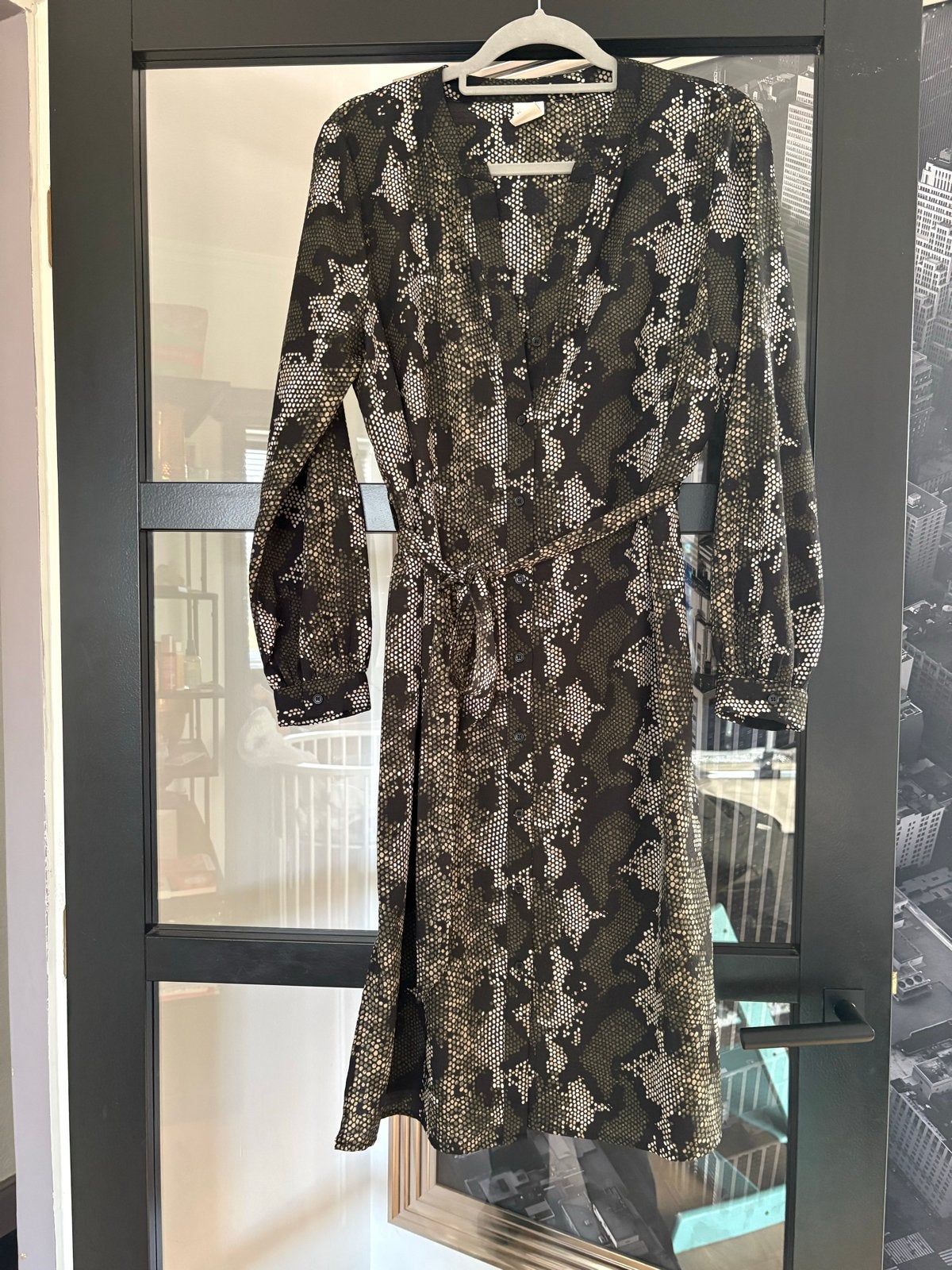 Studio jurk met slangenprint - Maat 40, Kleding | Dames, Jurken, Maat 38/40 (M), Meerkleurig, Ophalen of Verzenden, Zo goed als nieuw