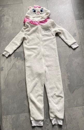 Onesie van Disney, met Marie print, mt 122/128 (qwe), Kinderen en Baby's, Kinderkleding | Maat 122, Nacht- of Onderkleding, Gebruikt