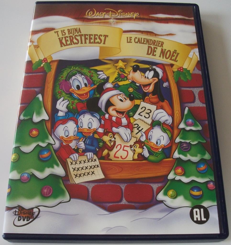 Dvd *** 'T IS BIJNA KERSTFEEST *** Walt Disney, Alle leeftijden, Overige genres, Ophalen of Verzenden, Zo goed als nieuw