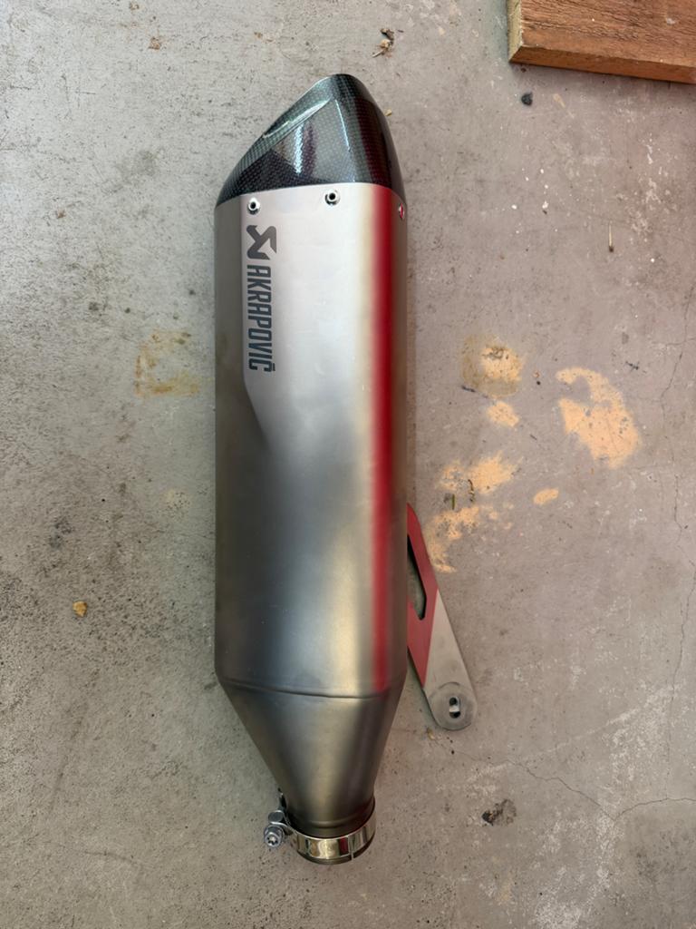 Akrapovic Einddemper BMW S1000RR, Ophalen of Verzenden, Gebruikt