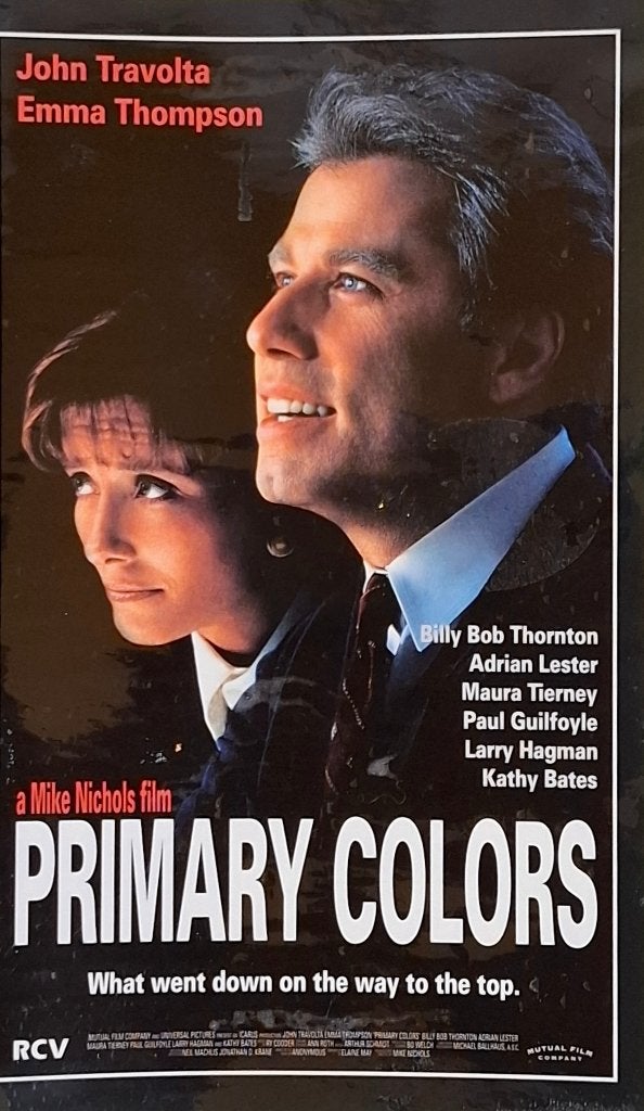 Primary Colors - VHS - RCV #29644, Engels, Alle leeftijden, Drama, Ophalen of Verzenden