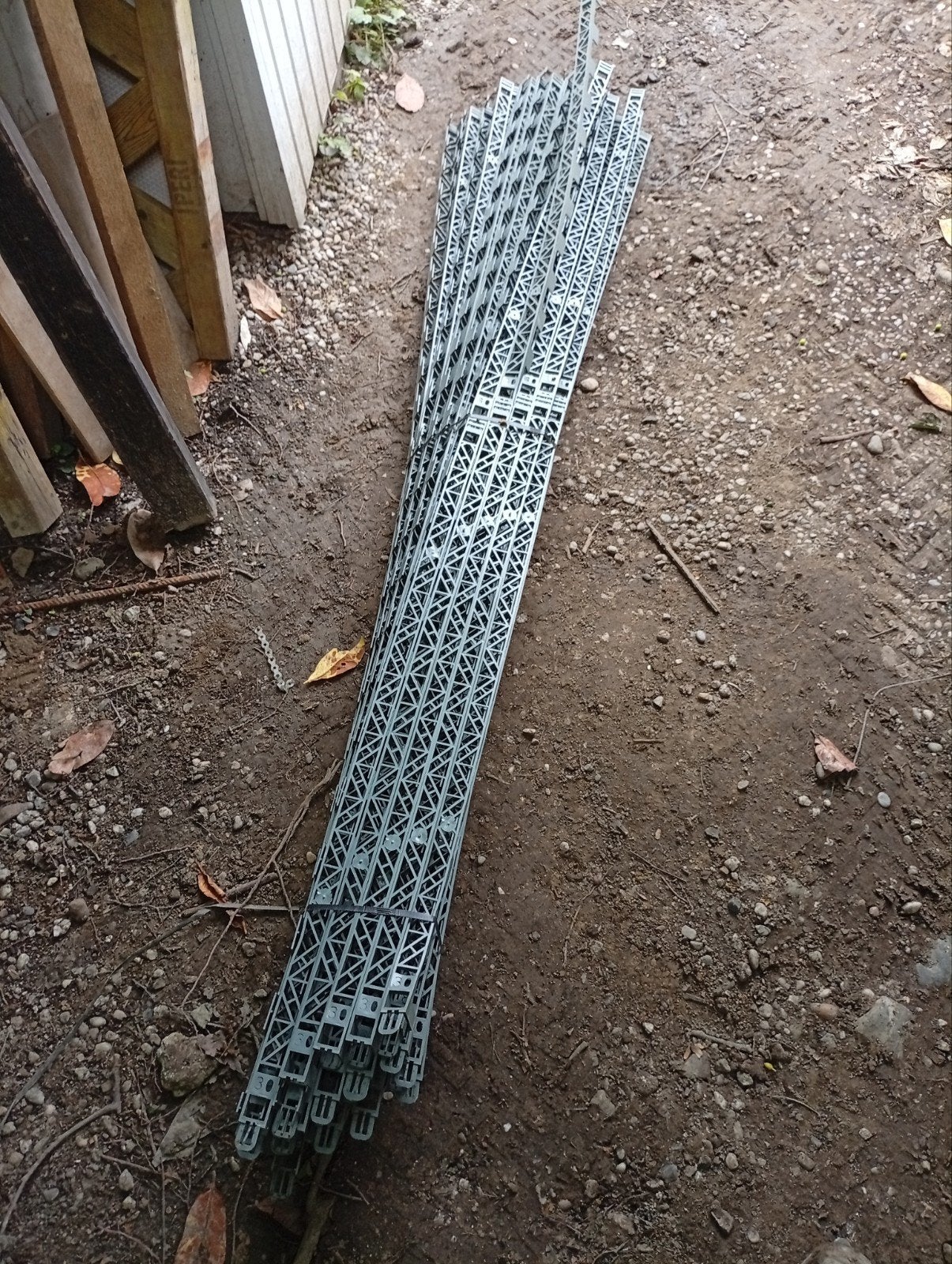250 meter Jako PVC Vloerafstandhouder 30mm, Tuin en Terras, Gaas en Draad, Ophalen, Minder dan 10 meter