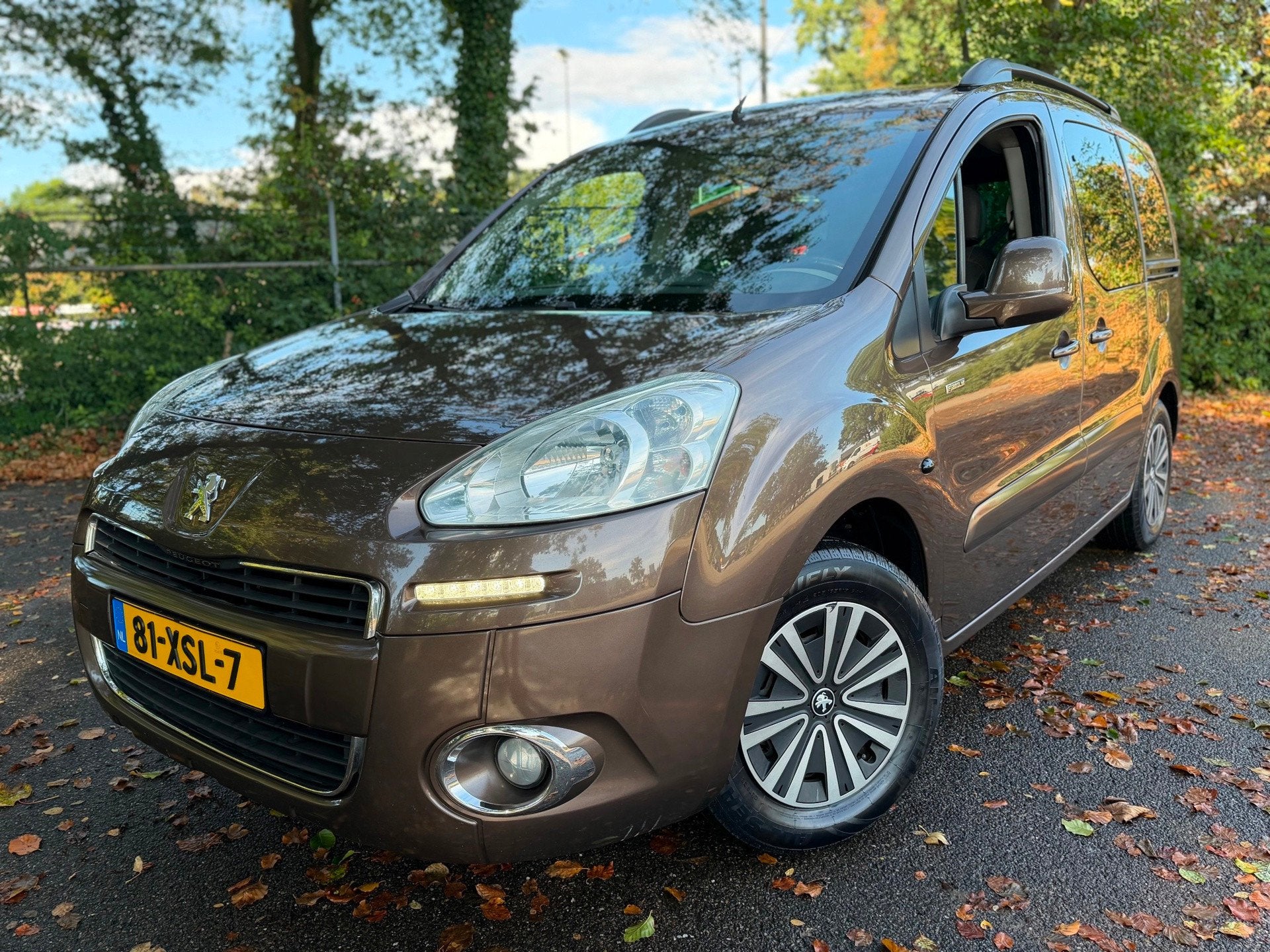 Peugeot Partner Tepee 1.6 VTi Family LEER AIRCO-ECC 5 PERSOO, Auto's, Peugeot, Voorwielaandrijving, Gebruikt, 1295 kg, 4 cilinders