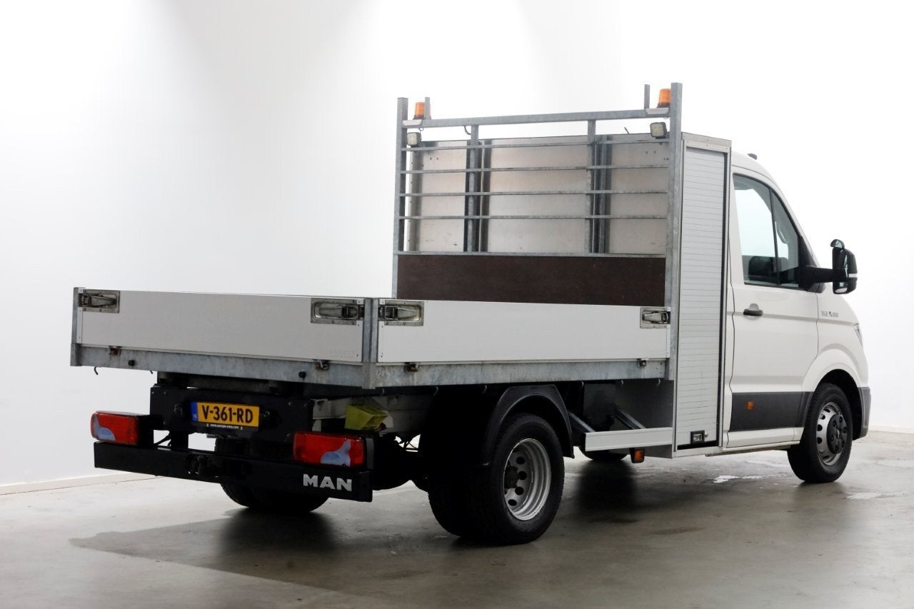 MAN TGE 5.180 2.0 177pk E6 L2H1 Kipper Dubbel Lucht Trekhaak, Auto's, Bestelauto's, Achterwielaandrijving, Gebruikt, Euro 6, 4 cilinders