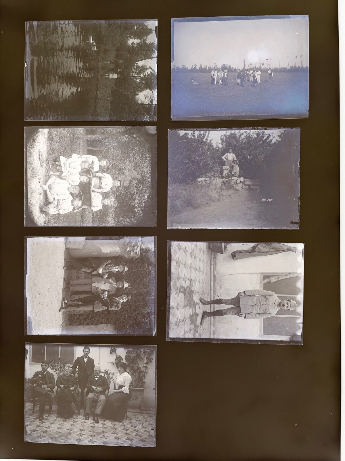 15 Glasnegatieven 9 x 12 cm, Gebruikt, Verzenden, Foto, Voor 1940